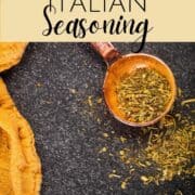 teaspoon of italian seasoning mix on a table