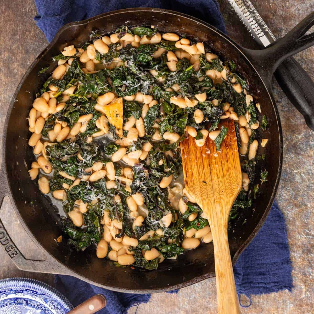 Italian Greens and Beans (Authentic One-Pan Recipe) | Scarlati Family ...